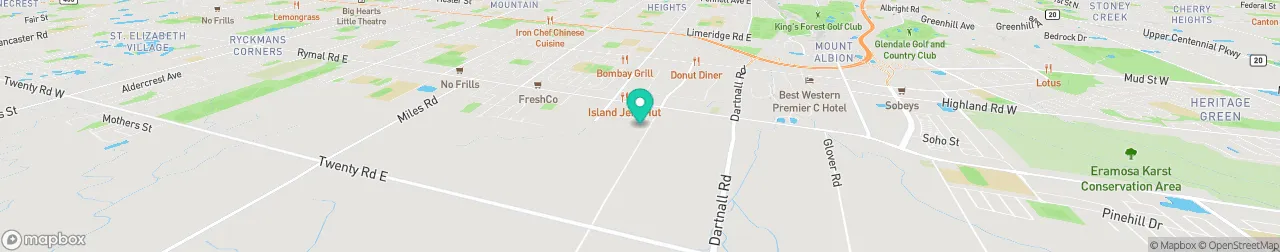 borne de recharge sur la carte