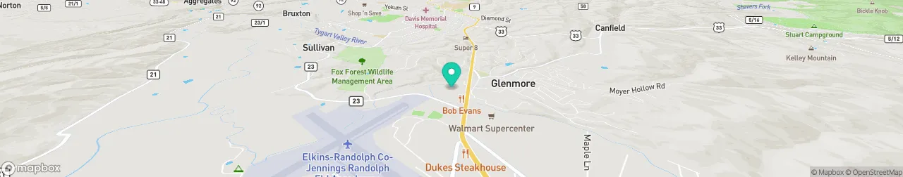 ev charging station on the map