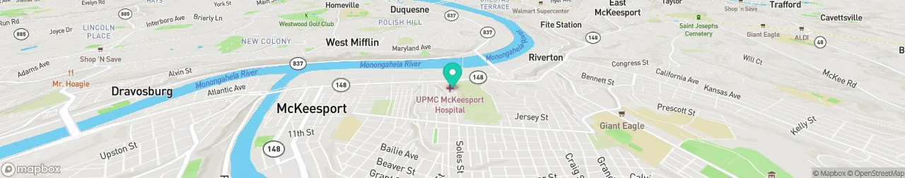 borne de recharge sur la carte