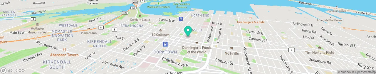 ev charging station on the map