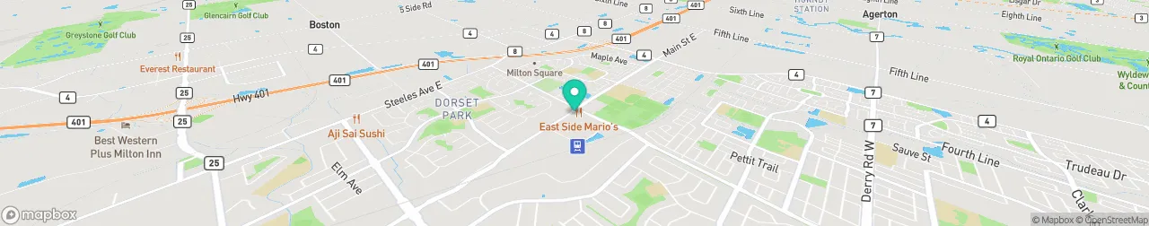 borne de recharge sur la carte