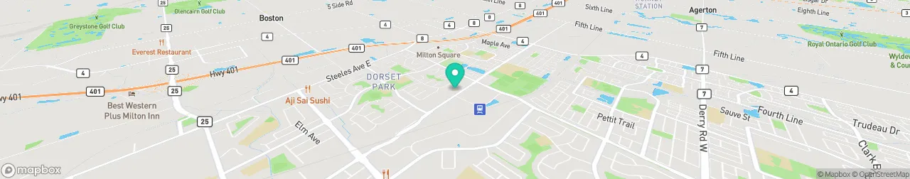 ev charging station on the map