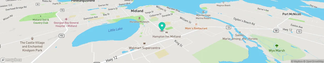 borne de recharge sur la carte