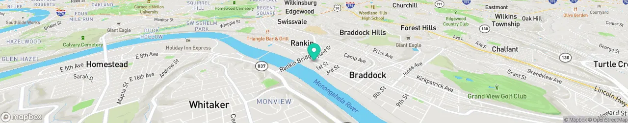 borne de recharge sur la carte