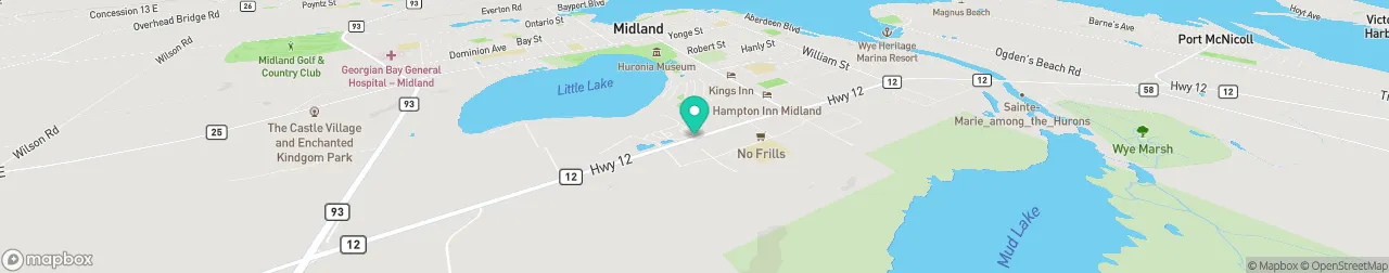 ev charging station on the map