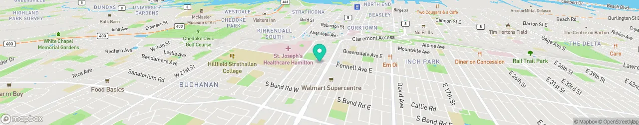 ev charging station on the map