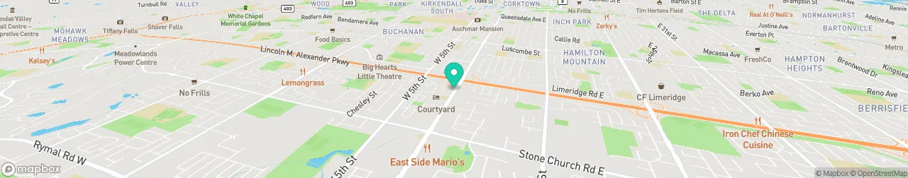 ev charging station on the map