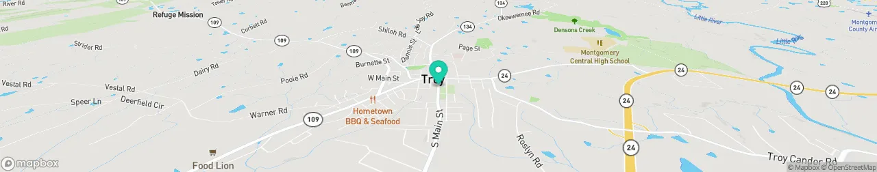 ev charging station on the map