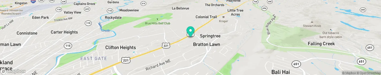 ev charging station on the map