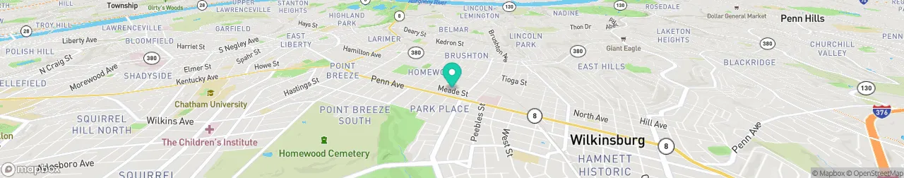 borne de recharge sur la carte