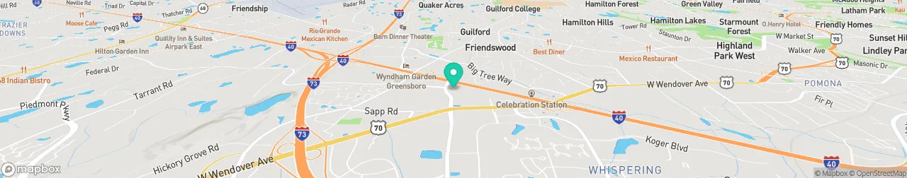 ev charging station on the map