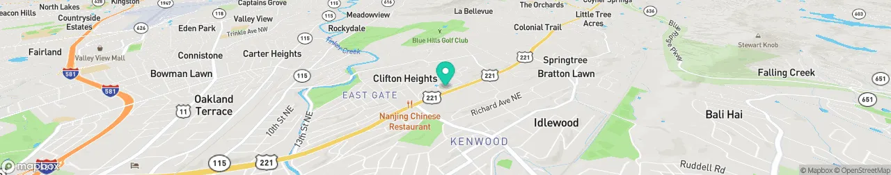 borne de recharge sur la carte