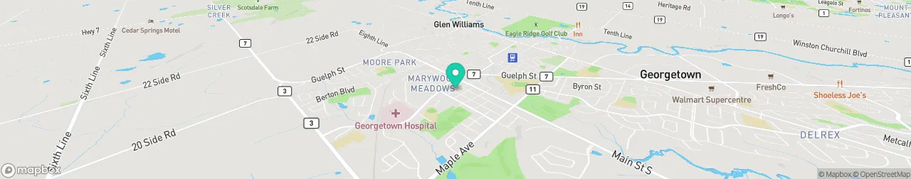 borne de recharge sur la carte