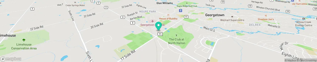 borne de recharge sur la carte