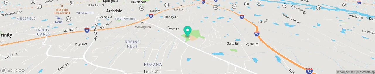 ev charging station on the map