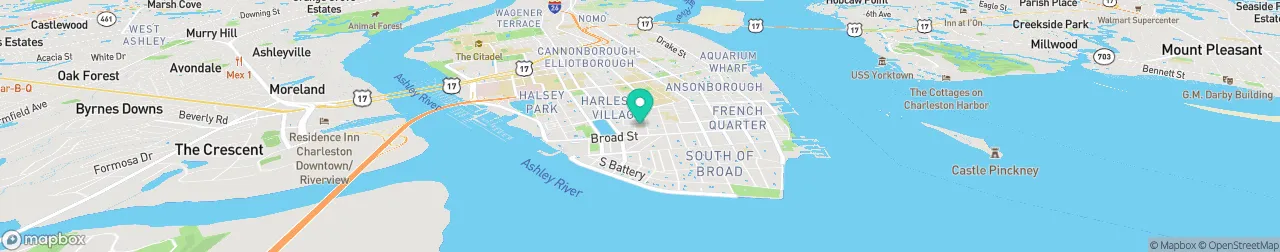 ev charging station on the map