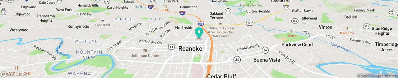 ev charging station on the map