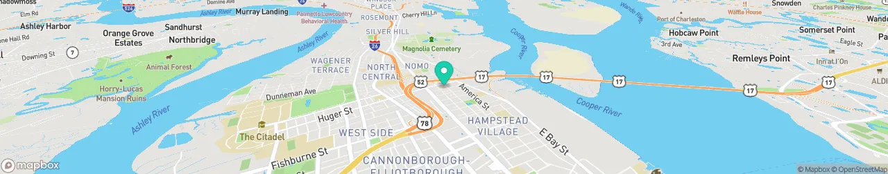 ev charging station on the map