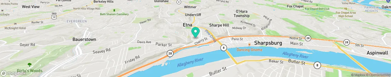 borne de recharge sur la carte