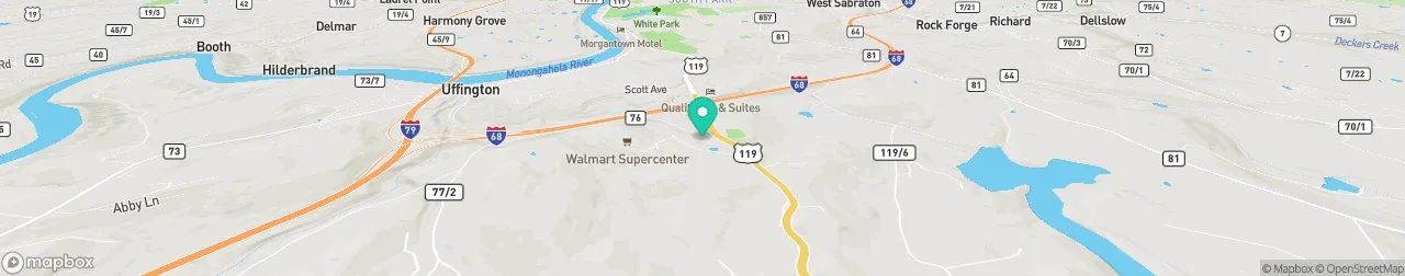 ev charging station on the map