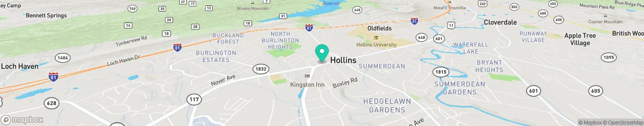 ev charging station on the map