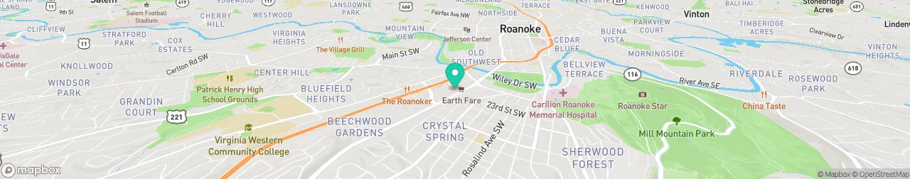 ev charging station on the map