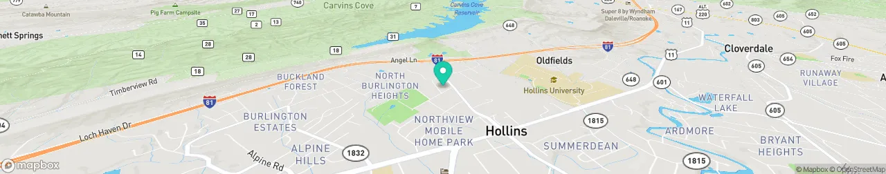 ev charging station on the map