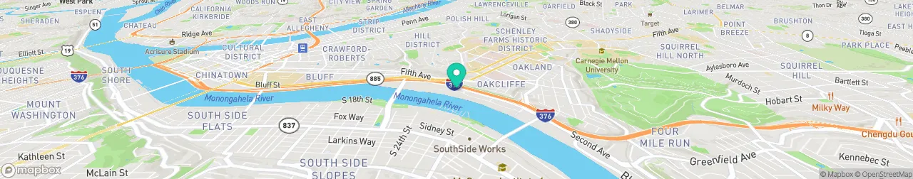 borne de recharge sur la carte