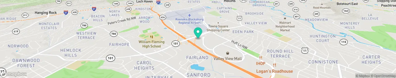 ev charging station on the map