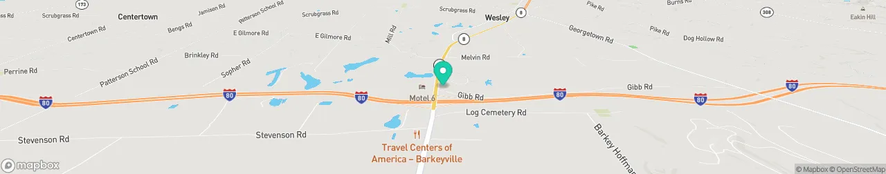 borne de recharge sur la carte