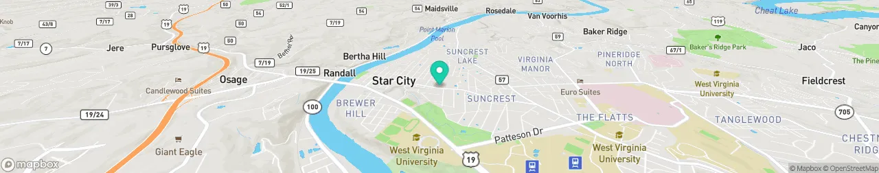 ev charging station on the map