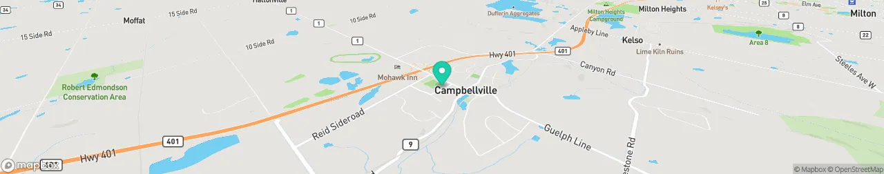 borne de recharge sur la carte