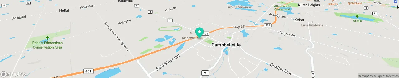 ev charging station on the map