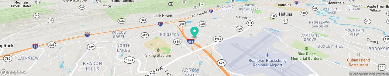 ev charging station on the map