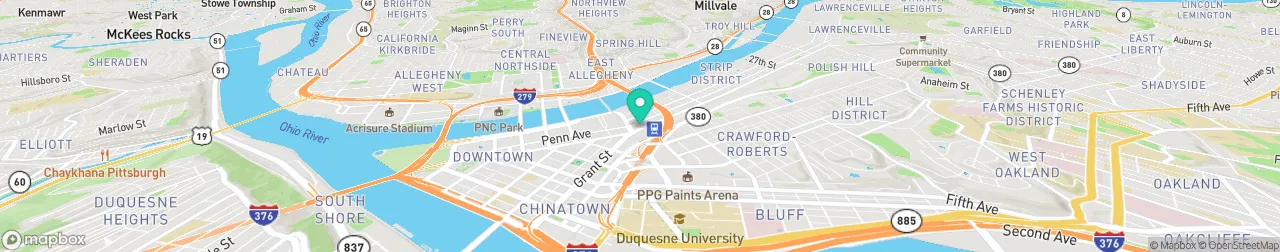 ev charging station on the map