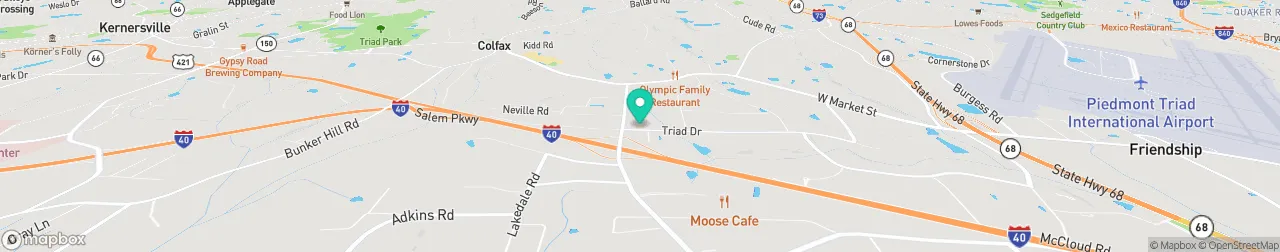 ev charging station on the map