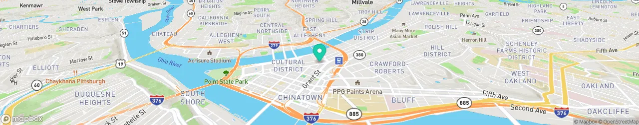 borne de recharge sur la carte