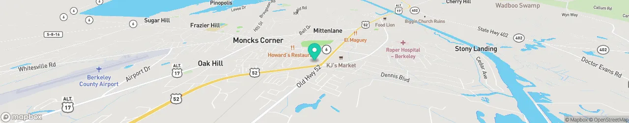 ev charging station on the map