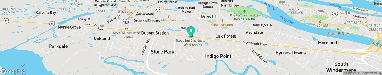 ev charging station on the map