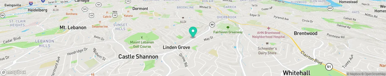 borne de recharge sur la carte