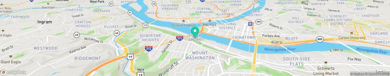 borne de recharge sur la carte