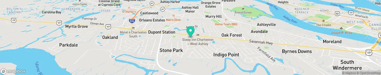 borne de recharge sur la carte