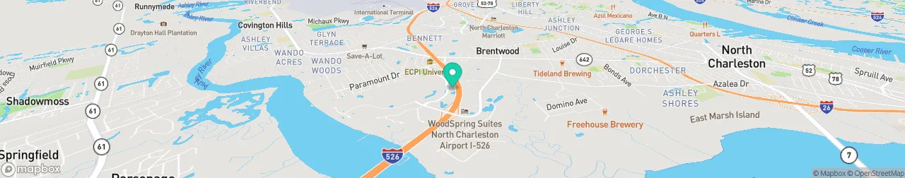 borne de recharge sur la carte