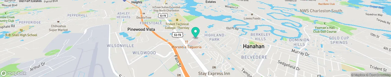 borne de recharge sur la carte