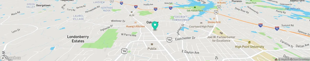 ev charging station on the map