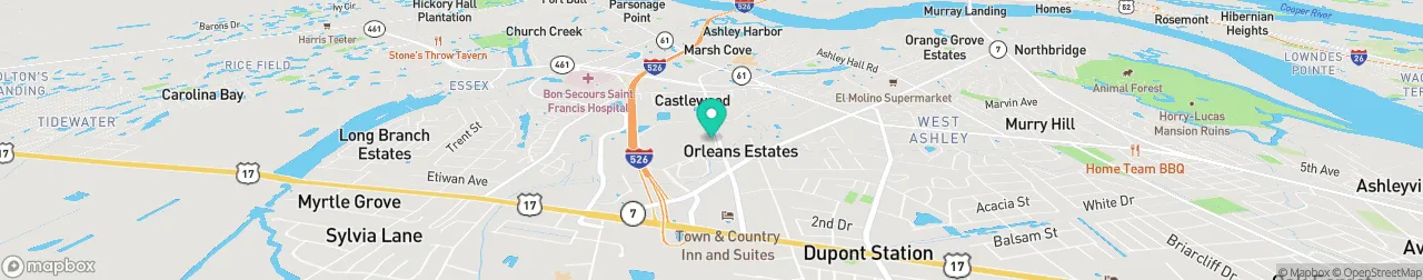 ev charging station on the map