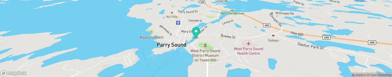 borne de recharge sur la carte