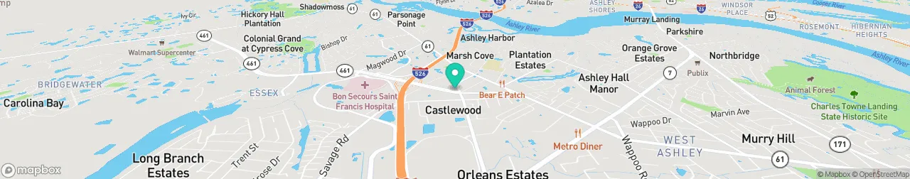 borne de recharge sur la carte