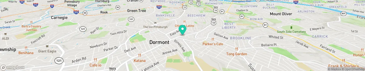 borne de recharge sur la carte