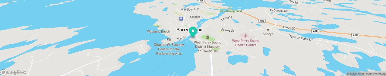 borne de recharge sur la carte